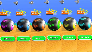 Going Balls 🔥: Multicolor Speed Run Competition| Challenging Walkthrough🏅| Android Games/ iOS Games