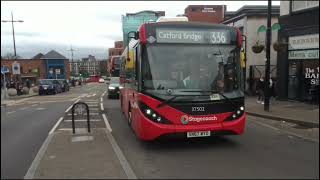 SLN 37502 On Bus Route B14 GAL EH323 On Bus Route 208 Spot