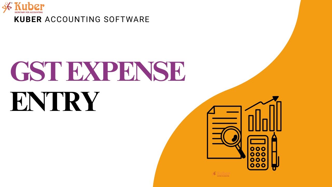GST Expense entry in Kuber Accounting Software
