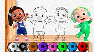 Baby Shark Learns Colors | CoComelon Best Nursery Rhymes & Kids Songs #20