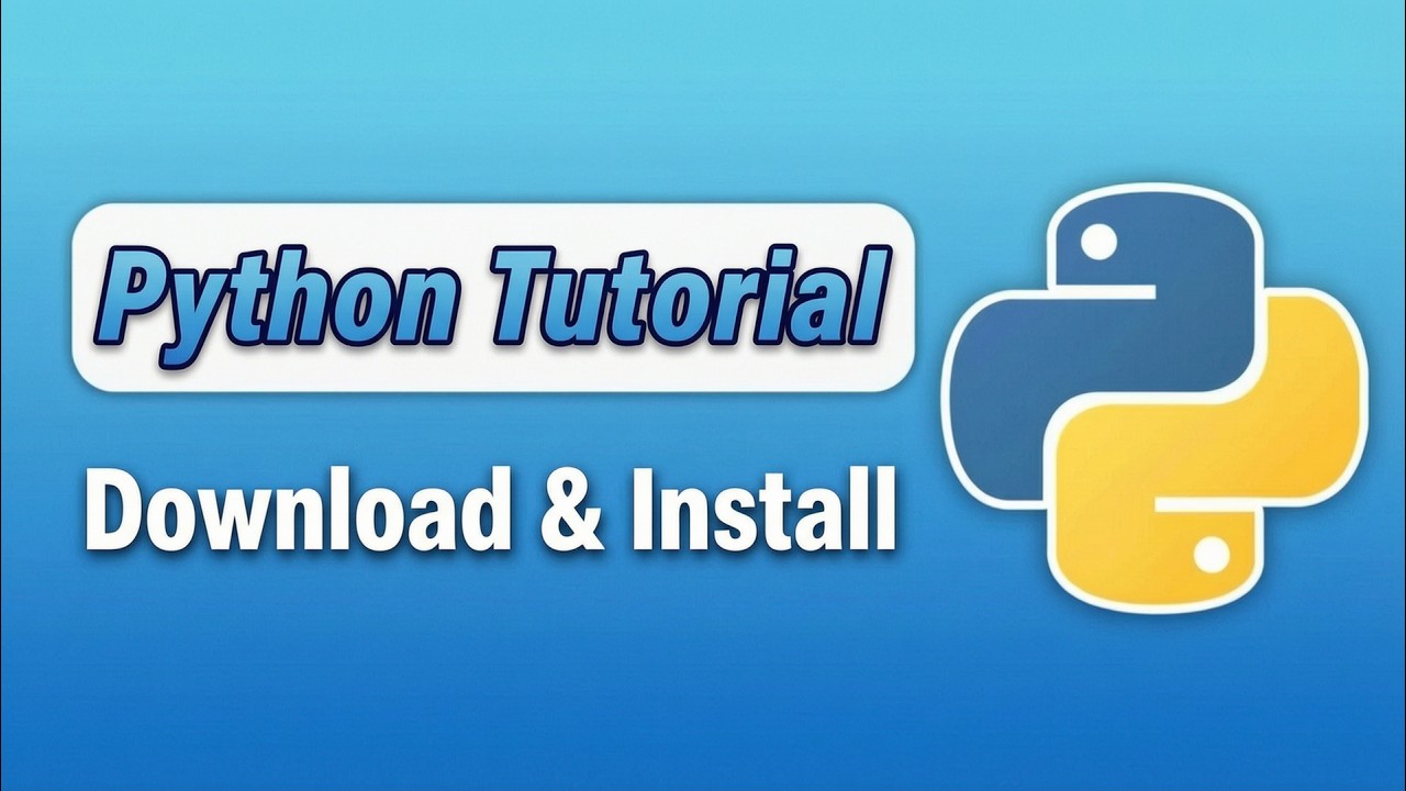Python Tutorial S01E01 Install Python on Windows and Mac - YouTube