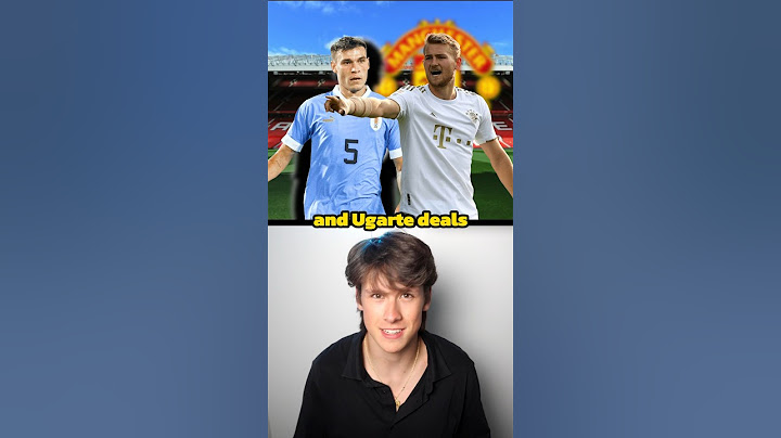 What’s going on with the de Ligt and Ugarte deals?