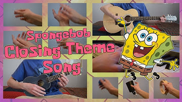 Spongebob Closing Theme | Split Screen Instrumental Cover