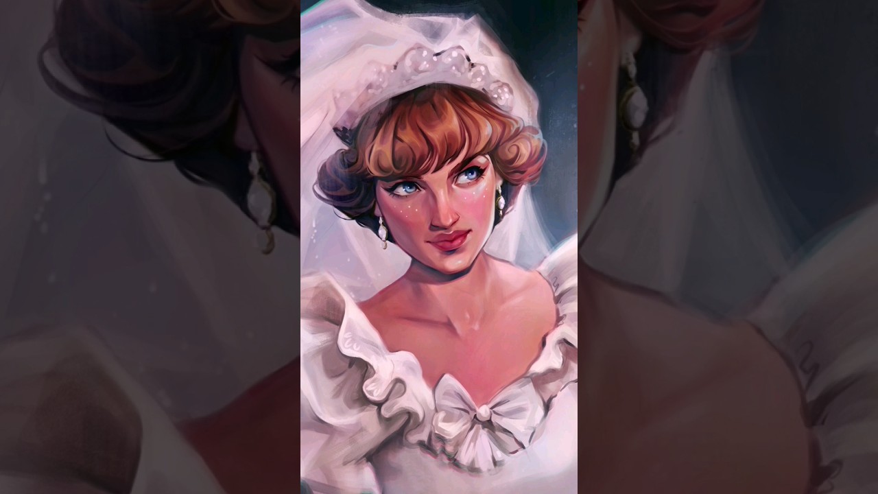 Diana digital portrait - YouTube