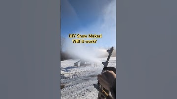 DIY Snow Maker #diy #snow #homesteading