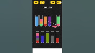 【Water Sort Puzzle】 Level 2308