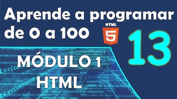 HTML 13. Creación de tablas (caption, thead, tbody, tfoot, tr, th).