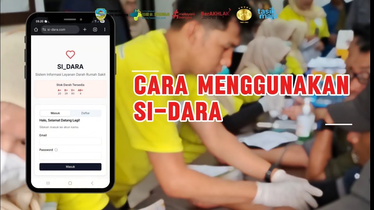 SI-DARA – Sistem Informasi Layanan Darah Rumah Sakit - YouTube