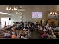 Jubileum 75 jaar korps elburg met amsterdam staff band  gitaargroep kithara  27 mei 2024