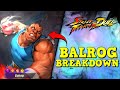 Balrog full breakdown  updates  street fighter duel