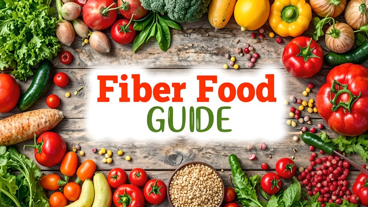 High Fiber Food Guide | Rich Fiber Foods Soluble & Insoluble | Easy High Fiber Recipes and Facts