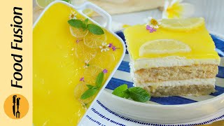 Lemon Tiramisu Recipe by Food Fusion