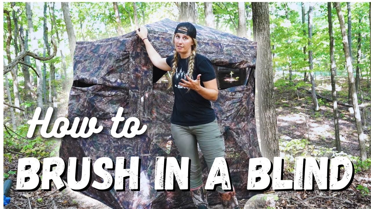 Расчесывание в укрытии | Обзор укрытия для охоты Shed Off | Подготовка к сезону охоты на оленей