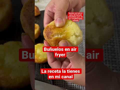 Buñuelos en airfryer.