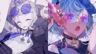 (Use Headphone) CH4NGE - Giga Covered by (Machita Chima: Left & Aohi Rame : Right)