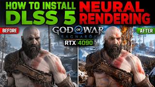 How to Install DLSS 5 Neural Rendering + Download Link | God of War Ragnarok - RTX 4090