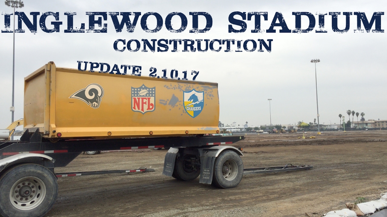 Los Angeles Rams Chargers | Inglewood NFL Stadium | construction update ...