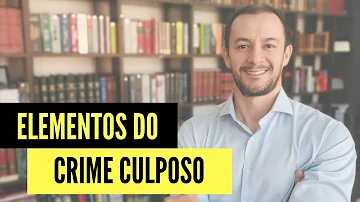 Quais são os elementos do crime culposo?