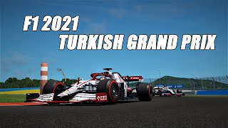 F1 2021 - Turkish Grand Prix - Round 16 - Assetto Corsa VR Full Race screenshot 2