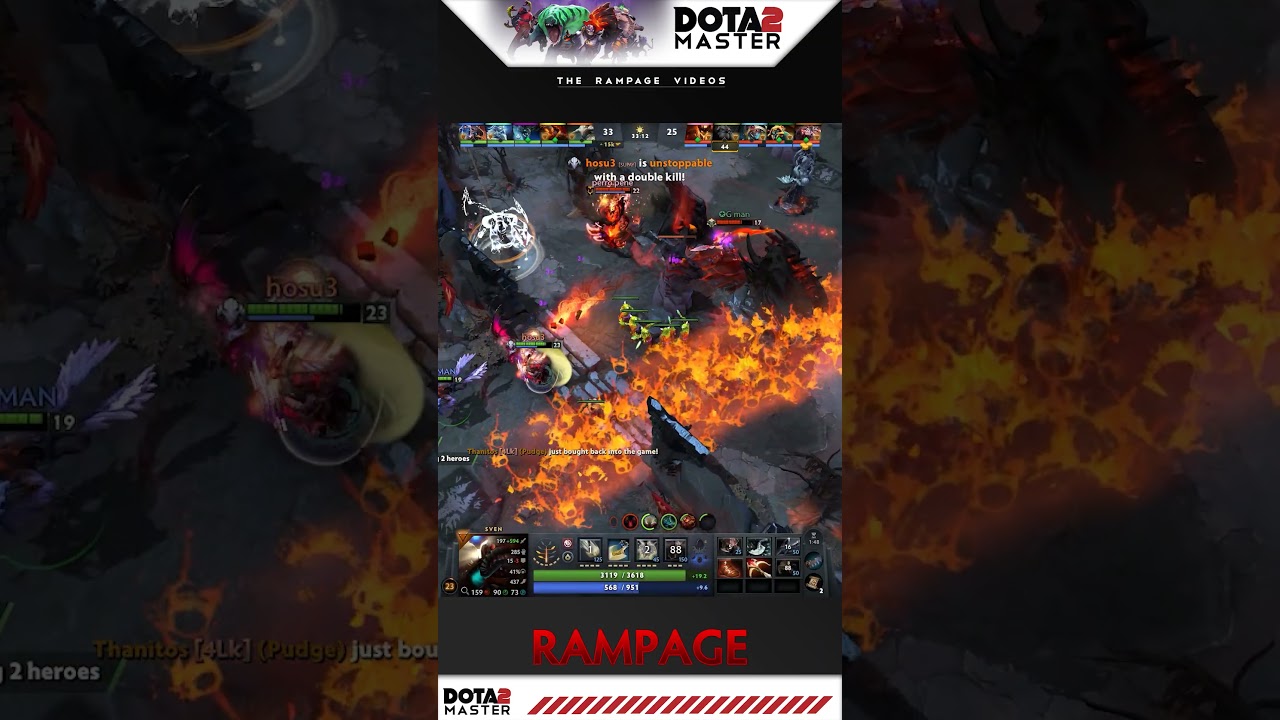 My Shortest Sven Easy Rampage Ever ⏱️⚡️