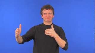 ASL Word of REST (context A)
