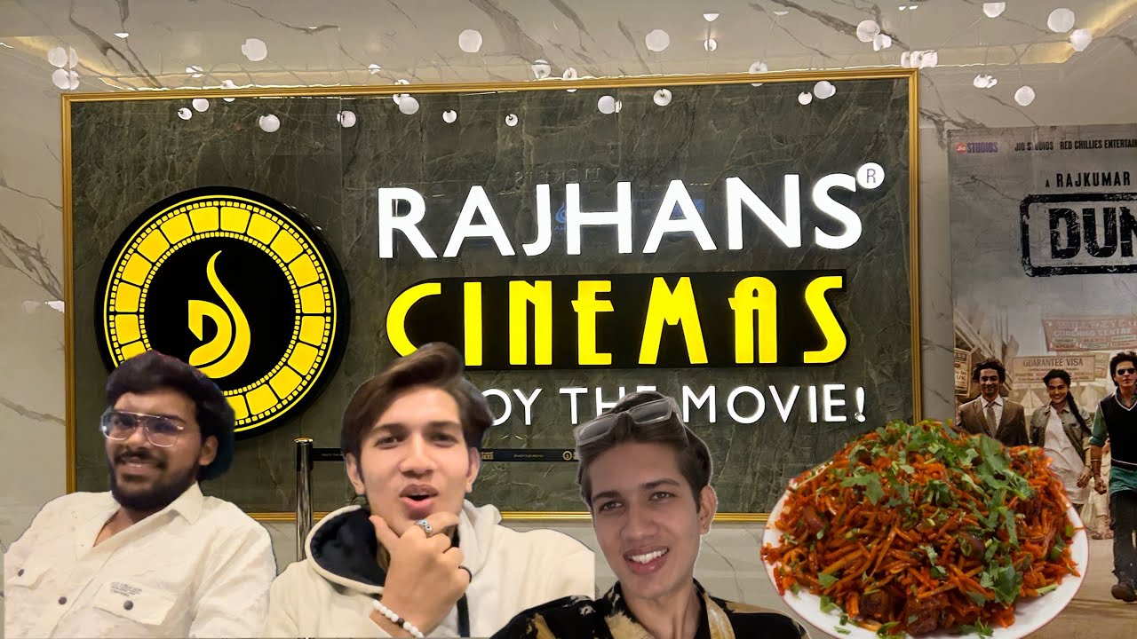 Rajhans Cinemas Enjoy the Movie Review Vlog | Enjoy a Salaar Movie with My Friend Vlog Vapi  