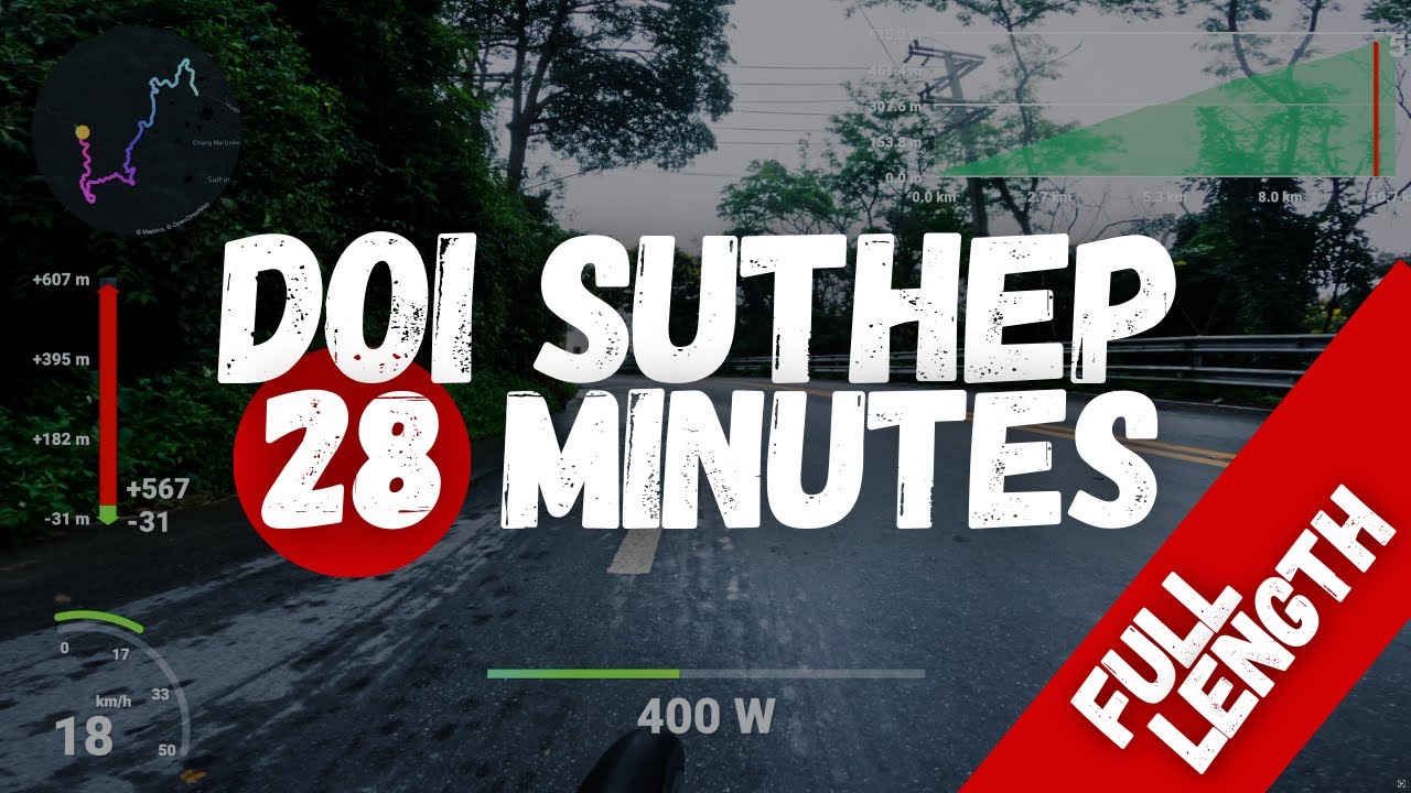 Tackling Thailand’s Iconic 10.7km Climb at Doi Suthep