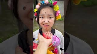 Piece Of Watermelon🍉 And Greedy People😬🤣😂 #Jelly#Lollipop #Shortvideo #Funny #Youtube #Cute