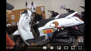 【スクーピー110スヌーピー】ご成約ありがとうございます　まだご注文（お取り寄せ）可能です