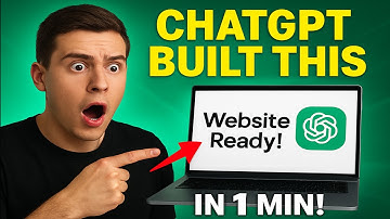 AI Website in 1 Minute ⏱ | ChatGPT Se Website Kaise Banaye