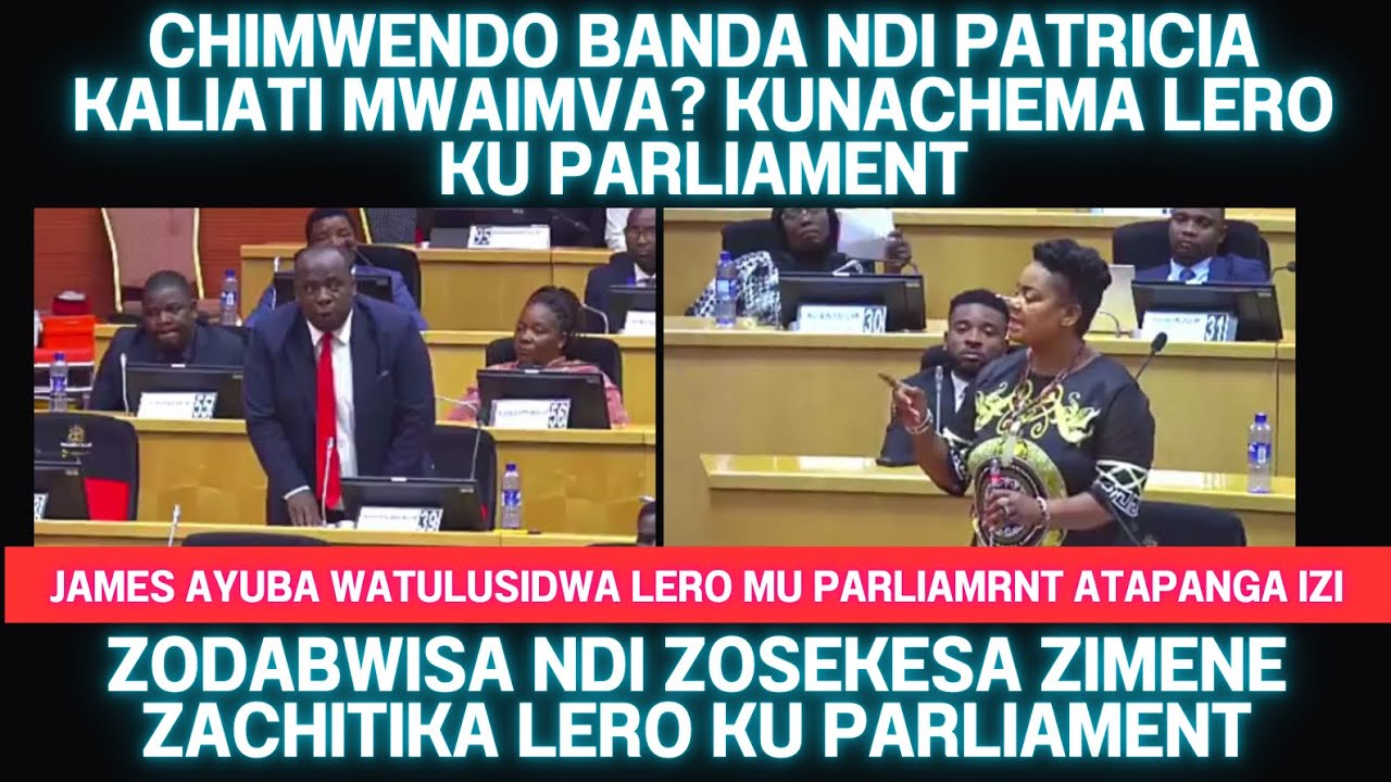 MUKANANGOMVA KUTI LERO KU PARLIAMENT SIZINATHE BWINO MPAKA ZINAFIKA APA MCP NDI DPP UTM KUTOKOTERANA