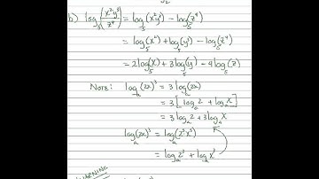 5.5 Properties and Laws of Logarithms