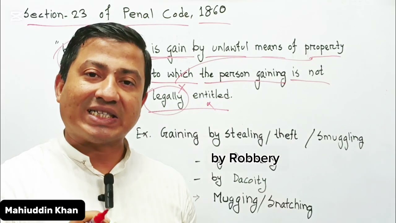 Wrongful loss and wrongful gain. 