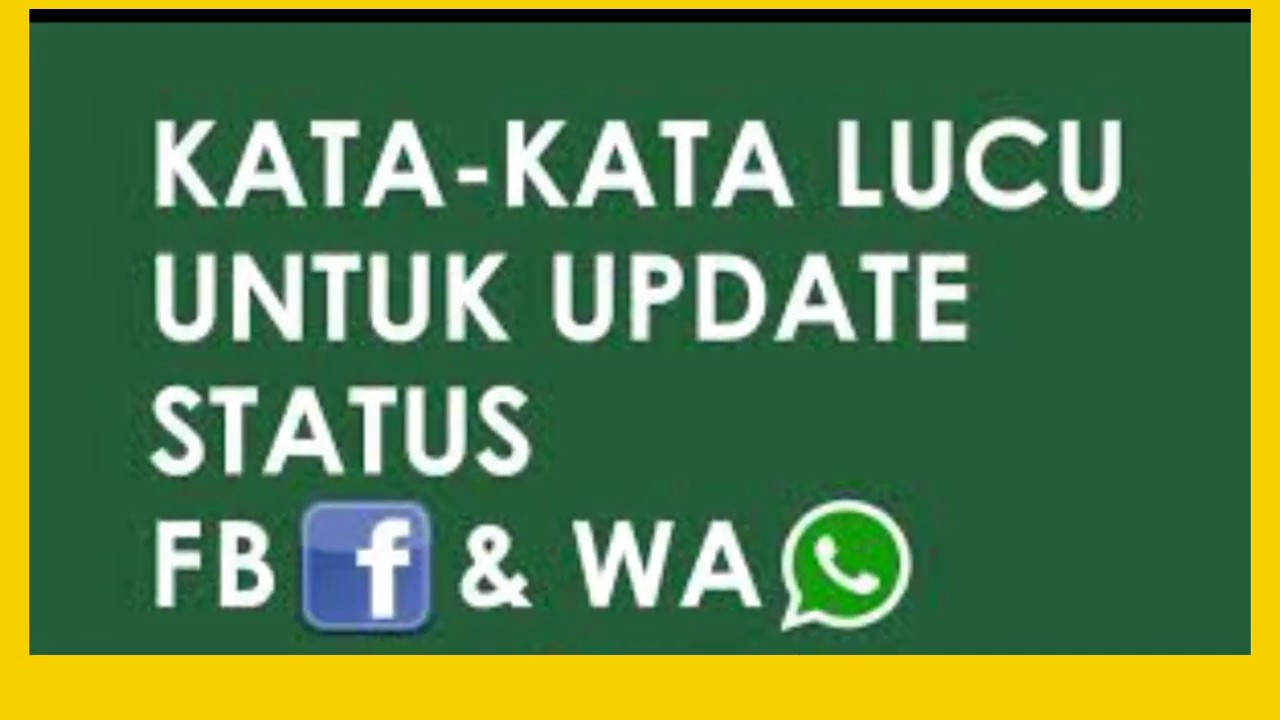 Mau Status Fb Dan Wa Banjir Like Coba Ini Aja Youtube