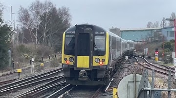 Class 444 SWR going to   Poole sidings