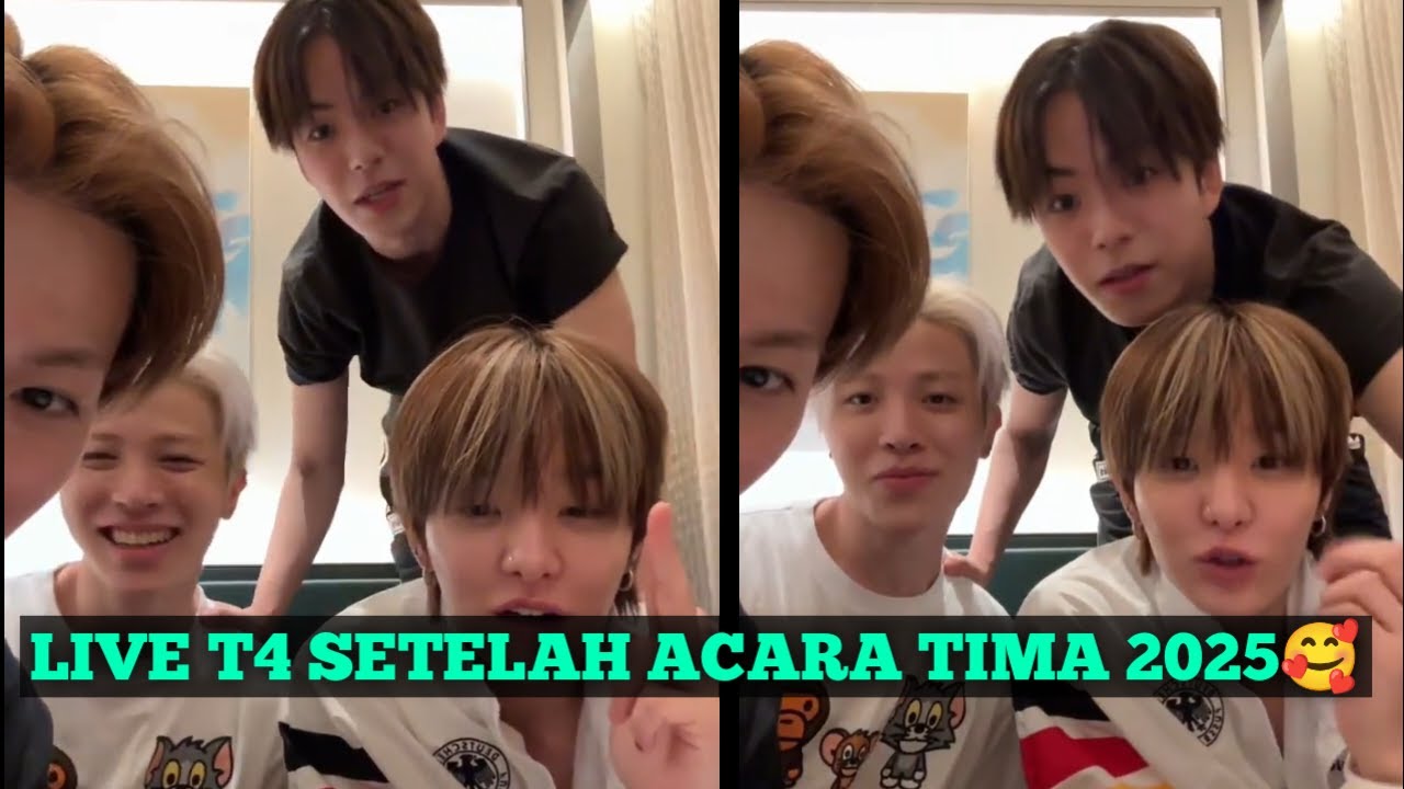 [SUB INDO] LIVE JAEHYUK AFTER TIMA 2025 DI MACAU BARENG JIHOON,DOYOUNG,JUNGHWAN 23.08.25