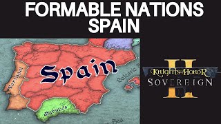 Formable Nations - Spain - Knights of Honor 2 screenshot 5