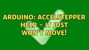 Arduino: AccelStepper help - it just won