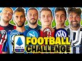 ⚽ SERIE A FOOTBALL CHALLENGE in VILLA! | Elites & PirlasV