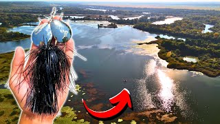 Fishing ULTRA CLEAR Water for MUSKY!!