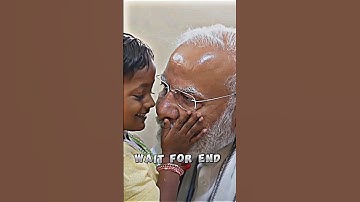 Narendra Modi met a child 🔥| #shorts #pmmodi