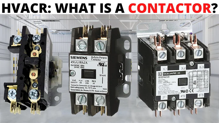 What is a CONTACTOR and how does it work? HVAC/R (Simple & Easy)