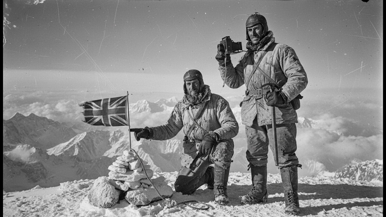 La ÚLTIMA FOTO de Mallory en el Everest  ¿Llegaron a la cumbre antes que TODOS ?