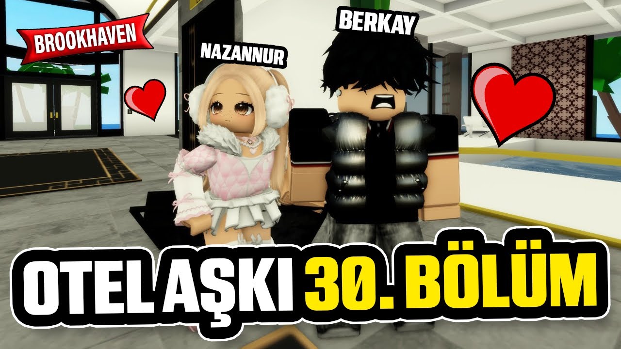 OTEL AŞKI: KAR TATİLİ | BÖLÜM 30 roblox brookhaven 🏡rp / Roblox dizisi
