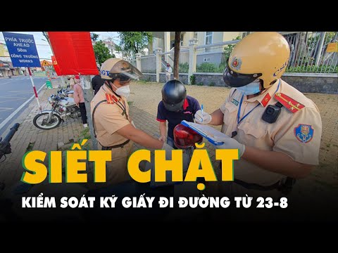 TP.HCM siết giãn cách: Áp dụng làm việc '3 tại chỗ', kiểm soát kỹ giấy đi đường từ ngày 23-8