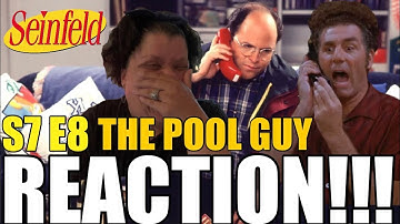 FIRST TIME WATCHING | SEINFELD S7 E8 "The Pool Guy" | REACTION!!! 😂
