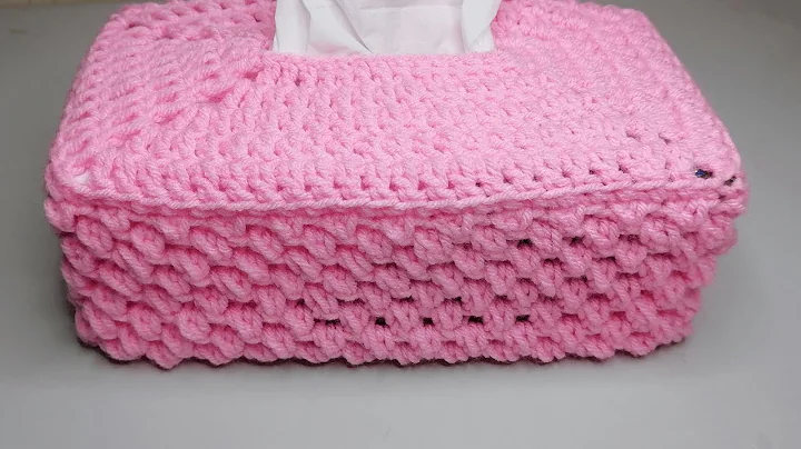 Easy Crochet Tissue Box Cover Tutorial