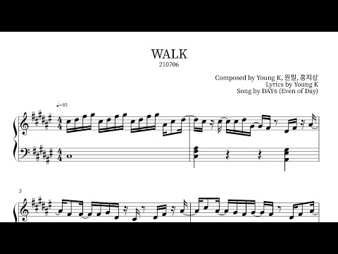 Walk(歷代級역대급) - DAY6(데이식스) (Even of Day)