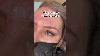 Before & after brows transformation | microshading | Microblading Hazia #pmu #microblading #makover Net Worth