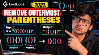 LeetCode 1021: Remove Outermost Parentheses | String | Java Solution